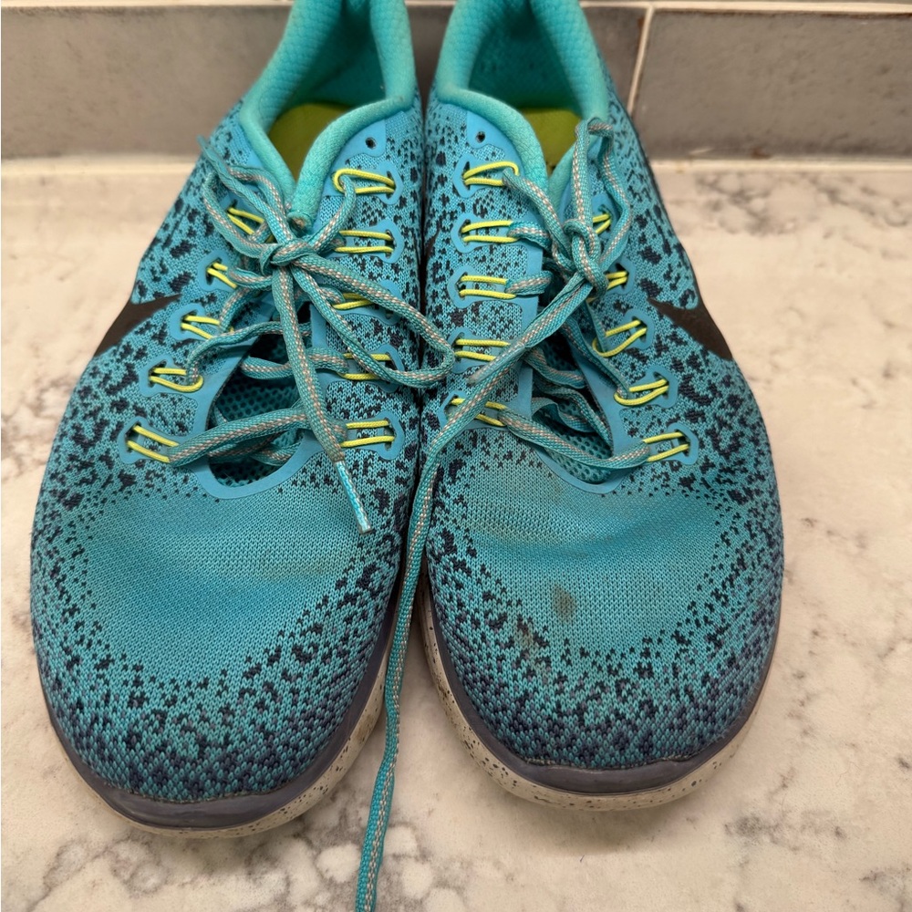 Nike Blue and Black Athletic Shoes